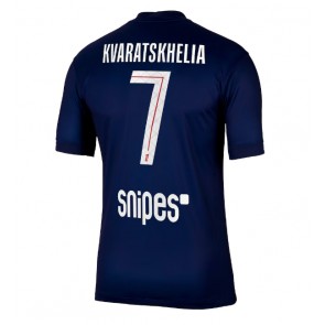 Paris Saint-Germain Khvicha Kvaratskhelia #7 Domaci Dres 2025-26 Kratak Rukavima